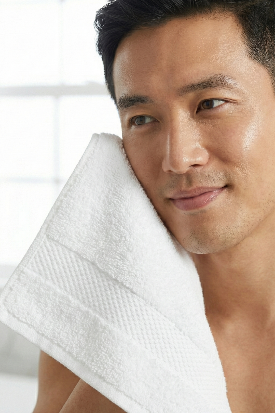 Mood Face Towels – White | 12 Pack