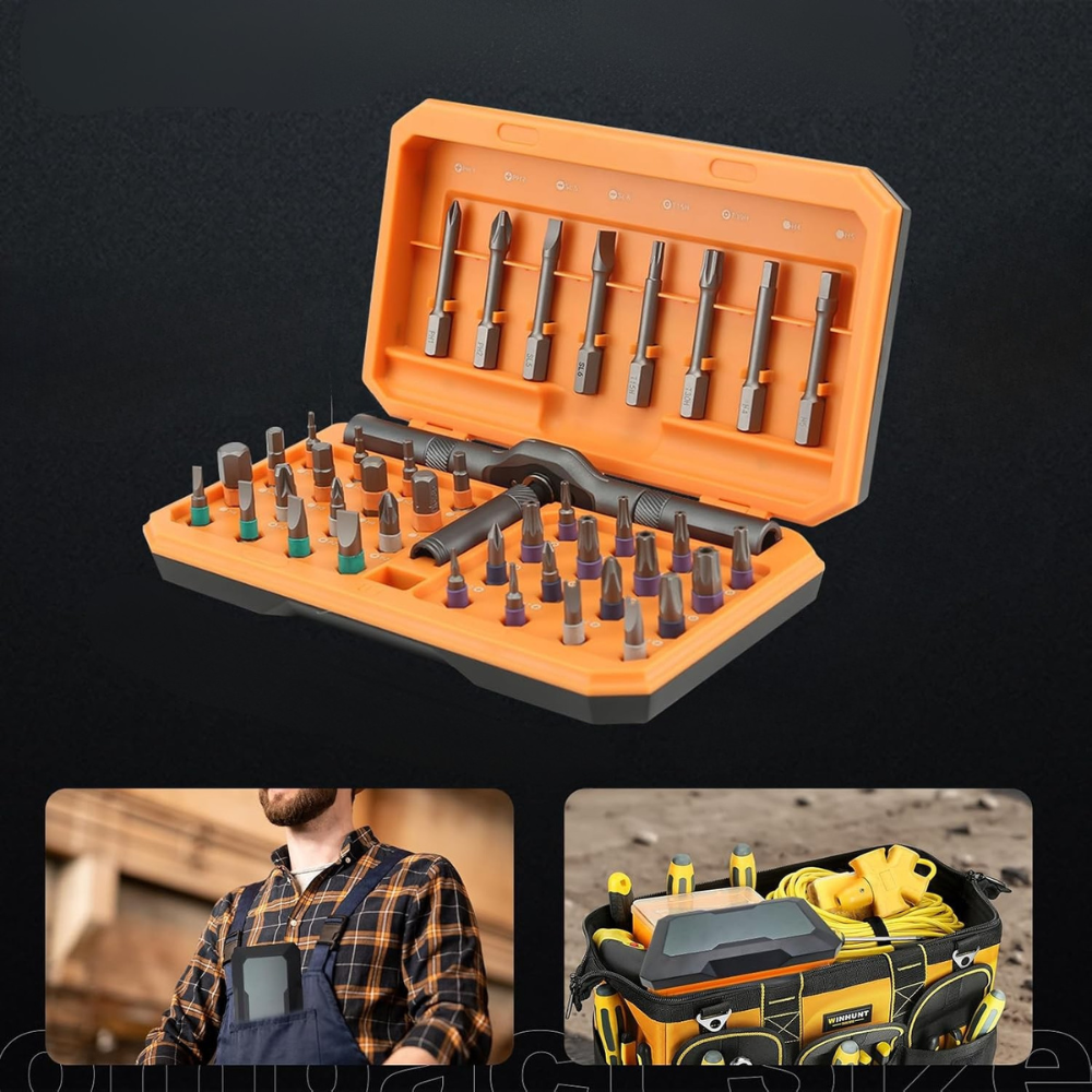 FixFlux™ | 42-in-1 Magnetic Screwdriver Set