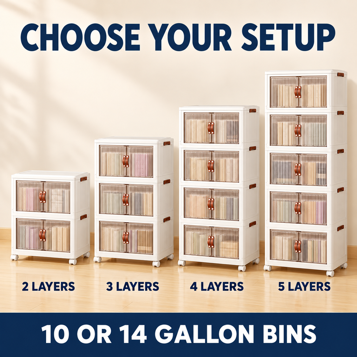 Stackable Storage Bins