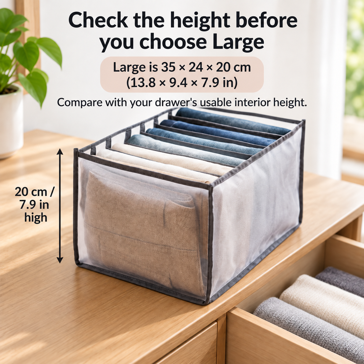 Drawer Clothes Organizers