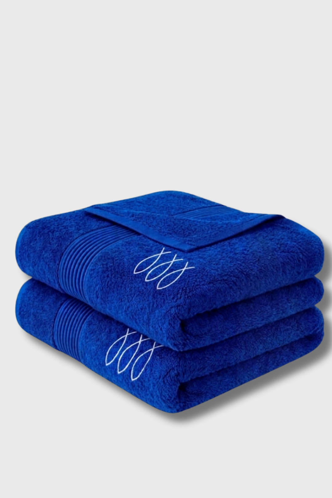 Trifin Marine Towel – Azure | Set of 2
