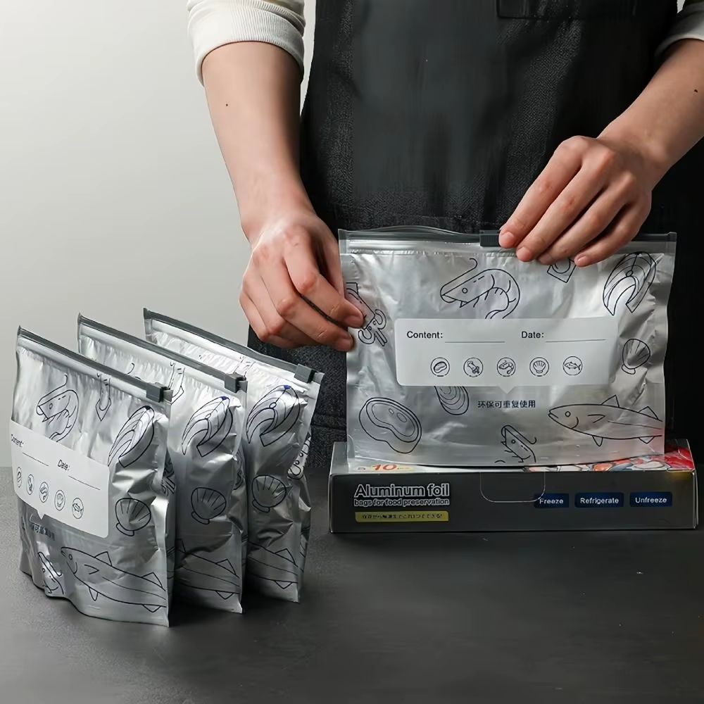 FreshKeeper™ |  Aluminum Reusable Bags (10 pcs)