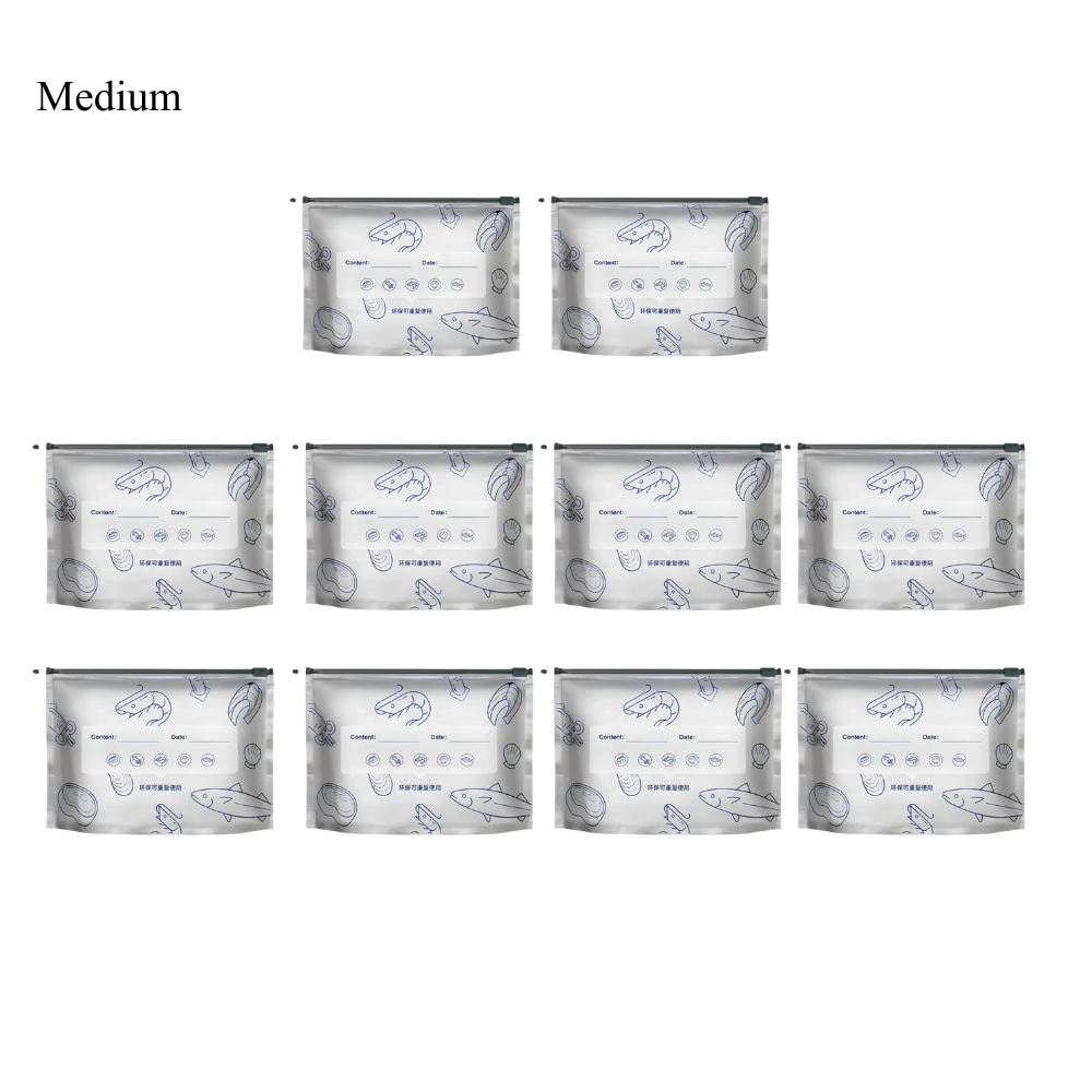 FreshKeeper™ |  Aluminum Reusable Bags (10 pcs)
