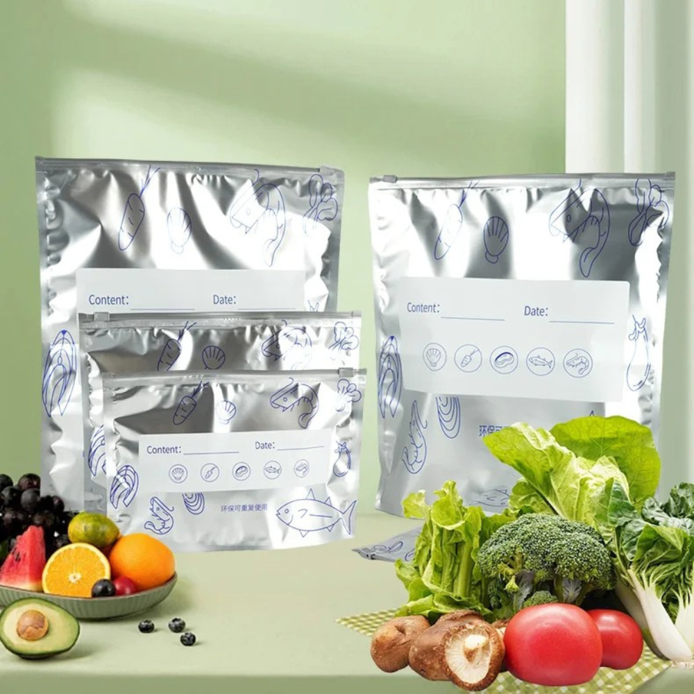 FreshKeeper™ |  Aluminum Reusable Bags (10 pcs)