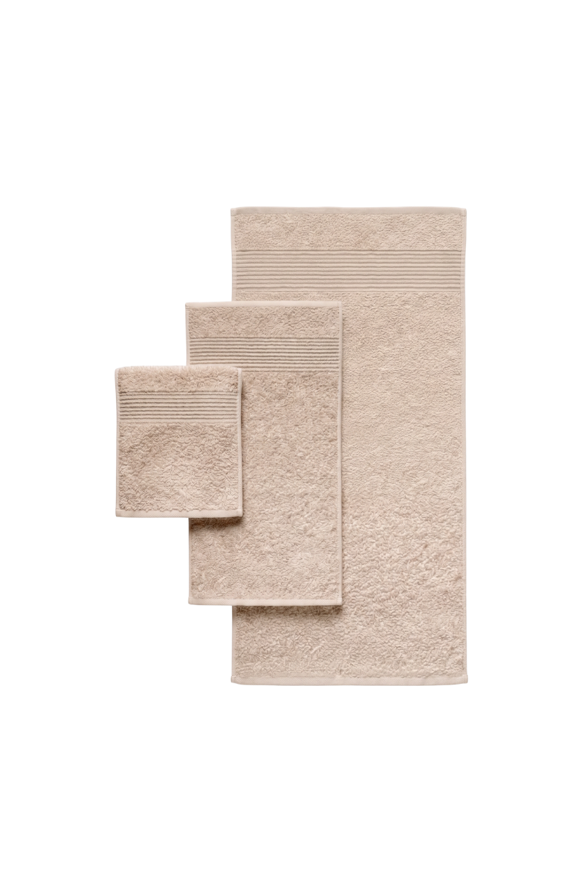 Boulevard Complete Towel Set – Ivory | 3 Pieces